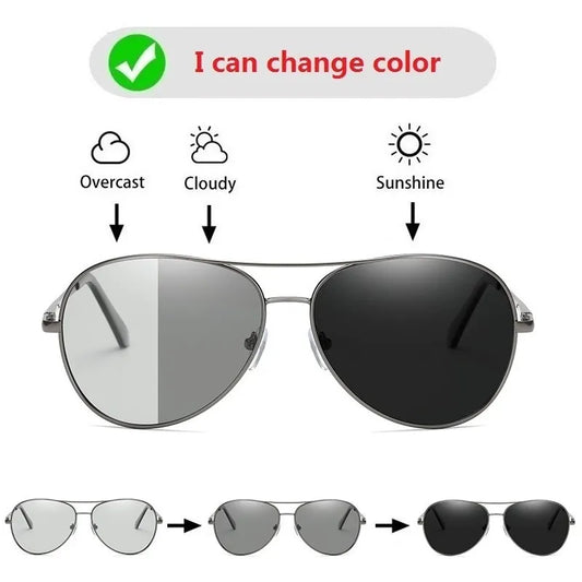 Pilot Vintage Photochromic Sunglasses