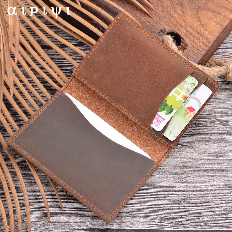 Credit ID Card Holder Vintage Design