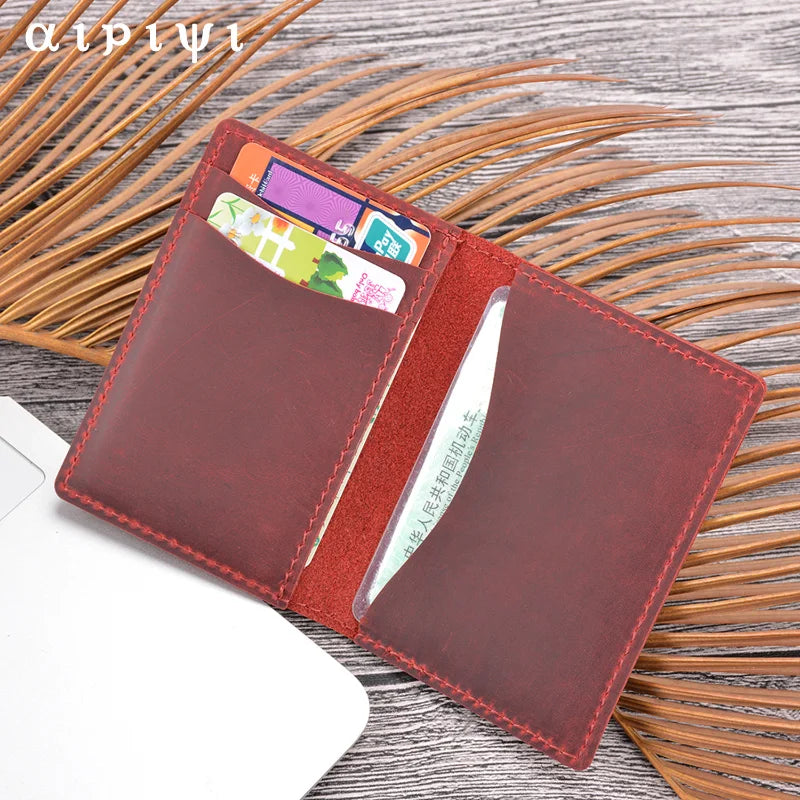 Credit ID Card Holder Vintage Design